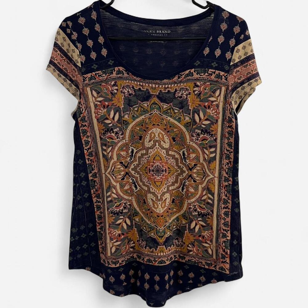 Y2K 2000s Vintage Lucky Brand McBling Style Tee